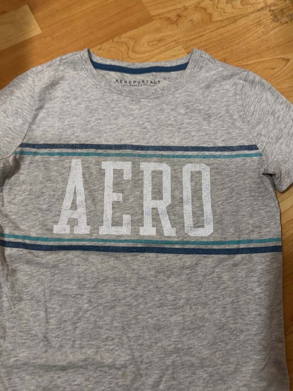 Aeropostale AERO Graphic T-Shirt Gray